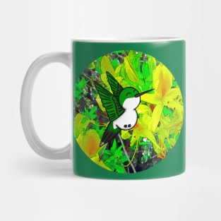 Hummingbird Honeysuckle Large Design Mug